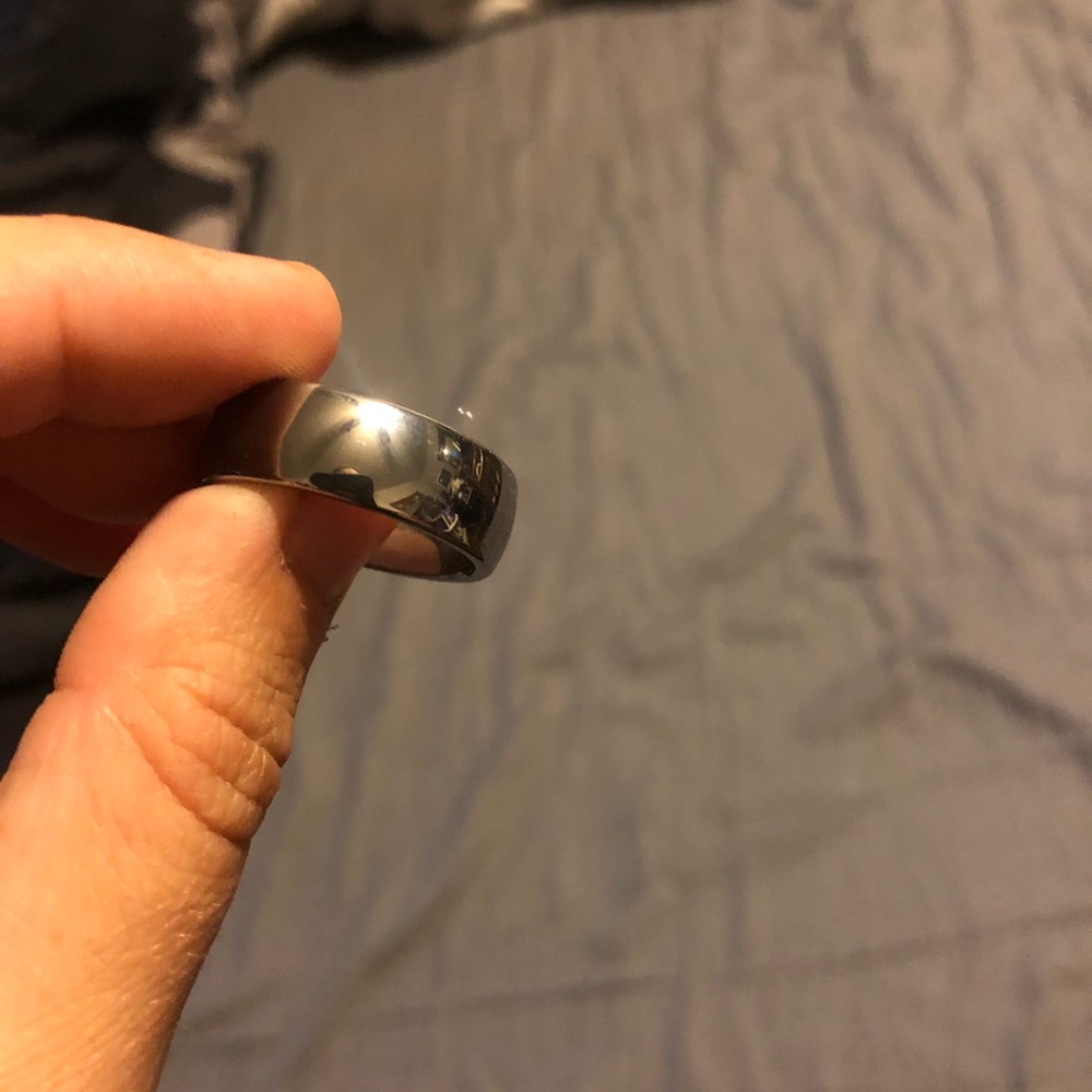 Tungsten carbide men’s ring